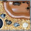 Unique Turtle Water Dish with Ramp view 3