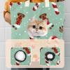 Pet Christmas Canvas Sling Bag view 3