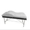 ZMCGNO Curved Eyelash Extension Bed Mattress Topper, Velvet, Gray A view 1