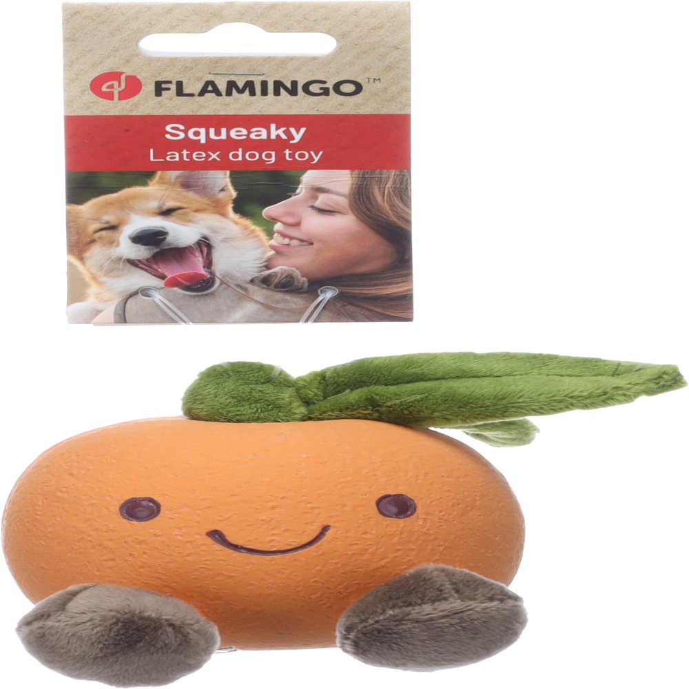 Flamingo Toy CITRI ORANGE L 11.5x11.5x9.7CM