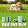 Dog Waste Bags 120 pcs 22x32 cm Flamingo Pastel Green view 4