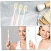 ULTECHNOVO Soft Plastic Toothbrushes for Adults, 9-Piece Set, Wide Slim Brush Head, Gentle Gum Care view 3