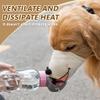 LONZIKP Dog Muzzle with Soft Hook-and-Loop Closure, Adjustable Strap and Breathable Mesh (L) view 4
