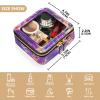 FRODOTGV Mardi Gras Transparent Makeup Bag, 11 kg, One Size view 4