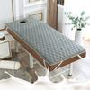 6 cm Memory Foam Mattress Topper with Breathing Hole, Square Head, Non-Slip, Gray, 80 x 190 cm view 1