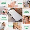on Slip Spa Table Mattress with Face Breathing Hole and Elastic Bands, 6 cm Thick, White view 2