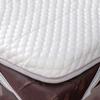 on Slip Spa Table Mattress with Face Breathing Hole and Elastic Bands, 6 cm Thick, White view 3
