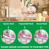 on Slip Spa Table Mattress with Face Breathing Hole and Elastic Bands, 6 cm Thick, White view 4