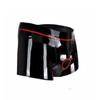LIXIAAOOKWEDG Pure Rubber Latex Black Knee-Length Boxer Shorts, S–XXXL, Club, Black, XXL view 1