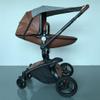 Stroller Sun Cover with Breathable Fabric and UV Protection view 3