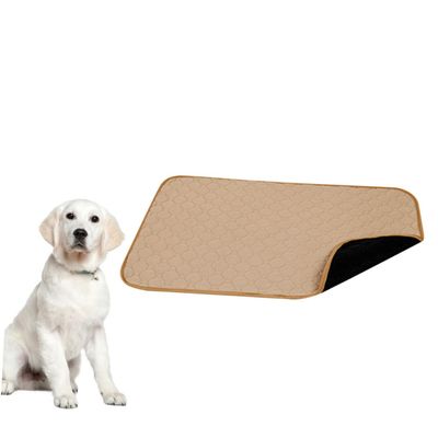 Reusable Dog Pee Pads with High Absorbency, Khaki