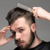 Folding Comb for Men, Stainless Steel view 4
