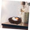 Artificial Bird Nest, 1 Pc., Wood and Foam, for Home view 3