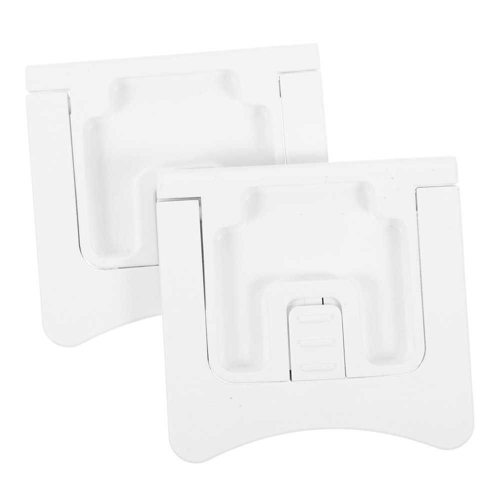 Child Safety Locks for Sliding Doors, 2-Pack, White
