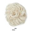 Matte Voluminous Synthetic Hair Bun for Women, White view 2