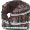 BESPORTBLE Aquarium Decor Broken Barrel view 3