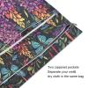 Reusable Baby Wet Bags, 2-Pack, Purple and Pink Hyacinth Flowers view 3
