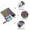 Reusable Baby Wet Bags, 2-Pack, Purple and Pink Hyacinth Flowers view 4