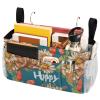 FRODOTGV Bedside Caddy, Happy Easter Rabbit, Carrot, Floral Daisy and Egg Design view 1