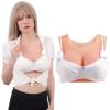 Funxzior Silicone Breast Forms for Crossdressing Vest-Style Breast Plate view 1
