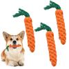 CIYIN 3-Pack Carrot Chew Toys view 1