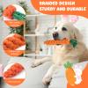 CIYIN 3-Pack Carrot Chew Toys view 4