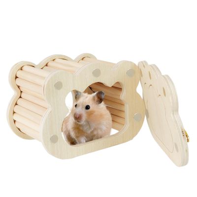 Cloud-Shaped Hamster Hideout for Small Pets