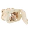 Cloud-Shaped Hamster Hideout for Small Pets view 1
