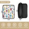 Bright Cartoon Hair Styling Tool Travel Bag with Heat-Resistant Mat view 4
