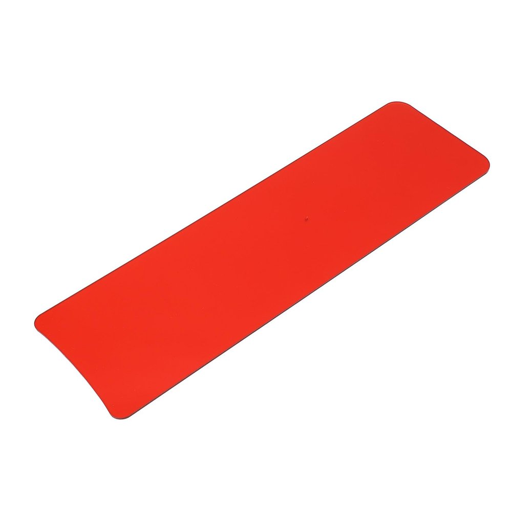 Hair Highlighting Board, Portable Lightweight Coloring Board for Highlights with Bleach, Compatible with Foils (Red)