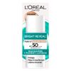 L'Oréal Paris Bright Reveal UV Face Fluid, SPF 50, Niacinamide, Light Tint, 2 x 50 mL view 2