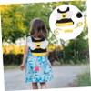 ERINGOGO Anti-Lost Toddler Backpack with Leash and Wristband, Bee Design view 4