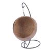 CIYODO Hamster Hanging House with Coconut Shell and Metal view 1