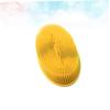 Yellow Silicone Shower Brush for Babies, Gentle for Bathing view 3