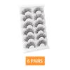 Reusable Cat-Eye False Eyelashes, Natural-Looking Faux Mink, 7 Pairs, B5510 [FGJSTB5509] view 2