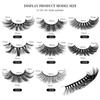 Reusable Cat-Eye False Eyelashes, Natural-Looking Faux Mink, 7 Pairs, B5510 [FGJSTB5509] view 3