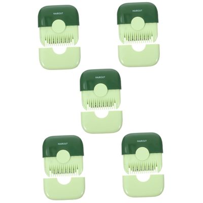 FOMIYES 5-Piece Manual Split End Trimmer and Bangs Cutter