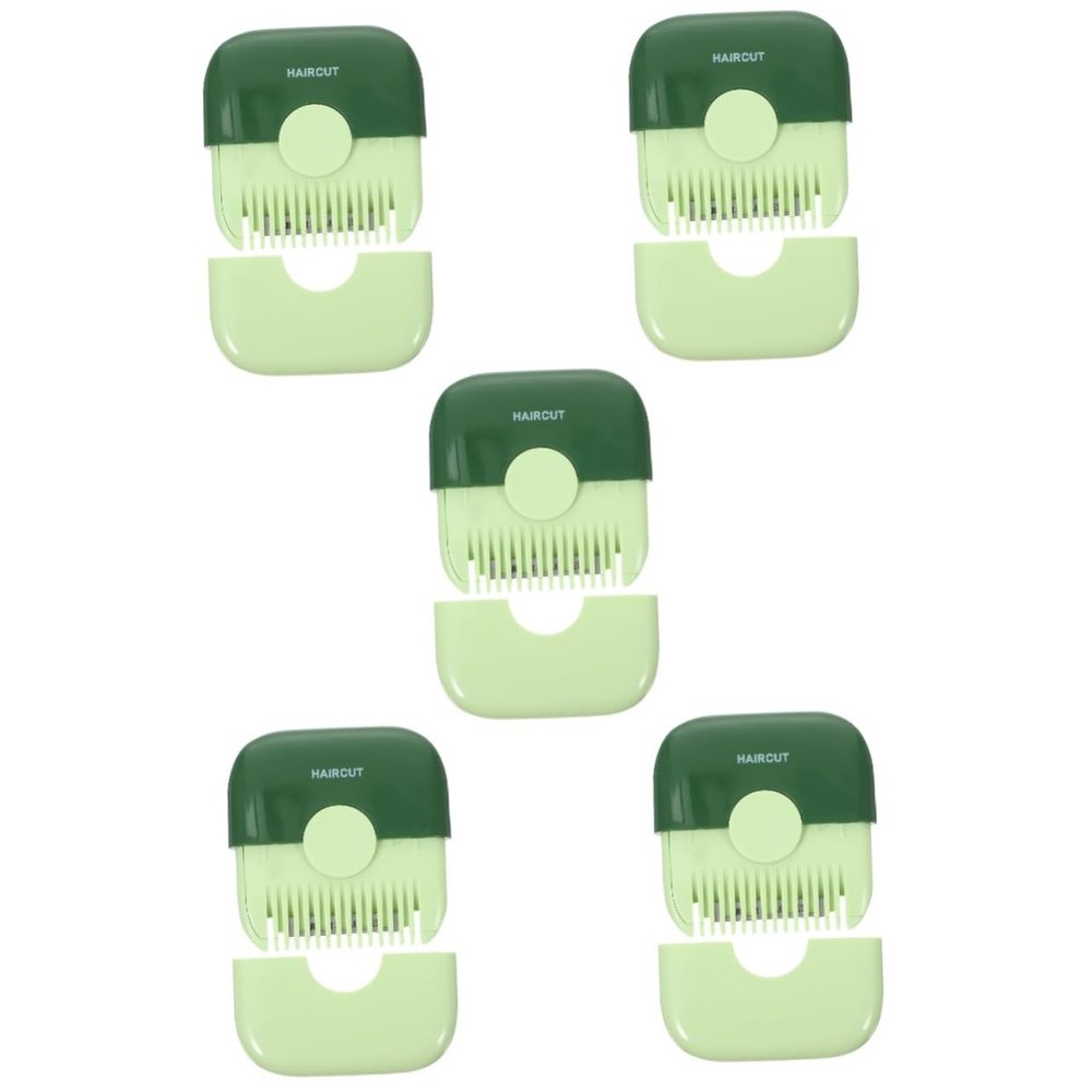 FOMIYES 5-Piece Manual Split End Trimmer and Bangs Cutter