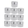 LIFKOME 10-Piece Glass Cosmetic Cream Jars view 1