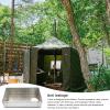 Sauna Stone Holder and Outdoor Stone Heating Basket view 2