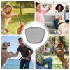 Silicone Dog Treat Bag with Clip, Waterproof Treat Pouch for Puppies and Outdoor Training view 4