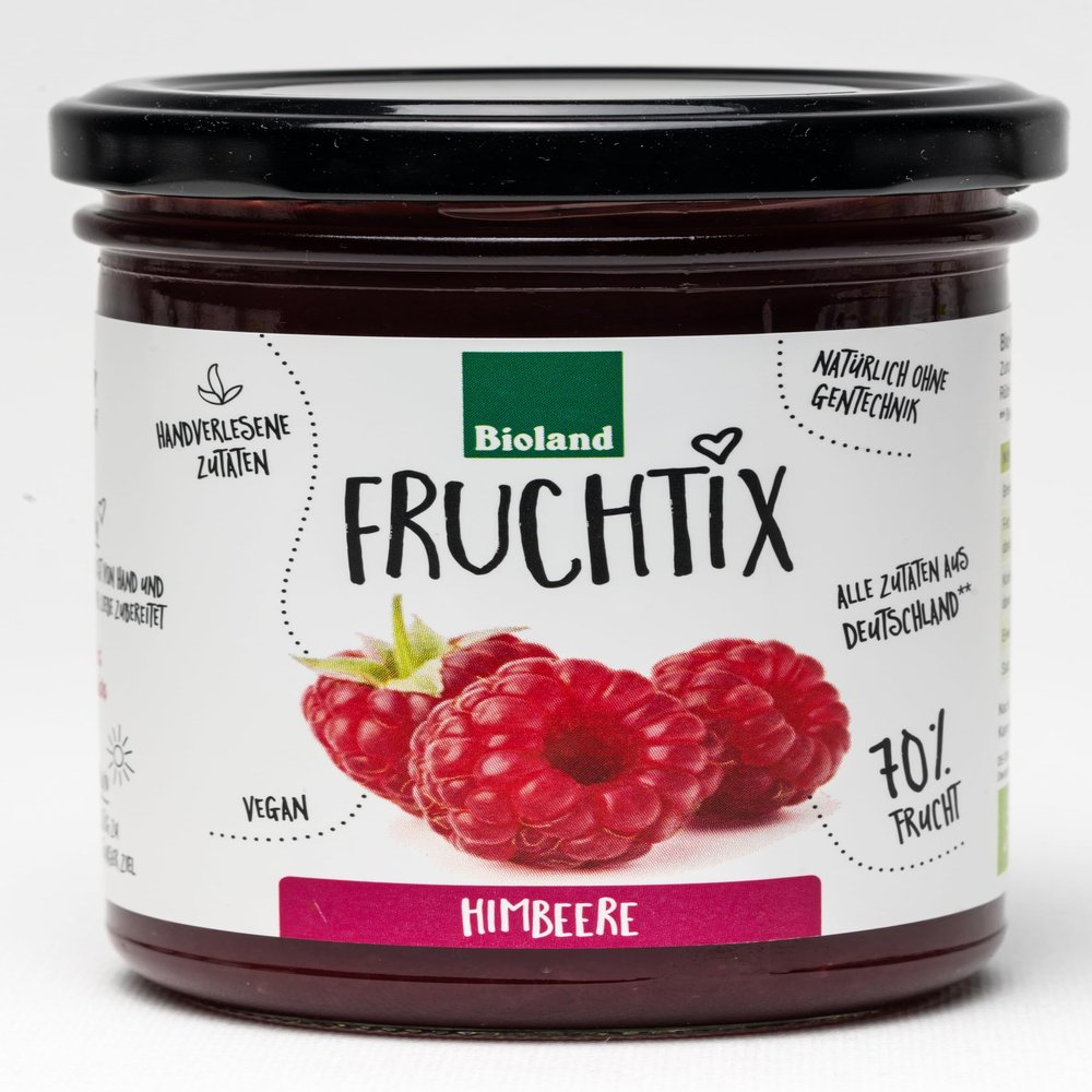 Raspberry Fruit Spread, 18 x 220 g