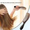 Buffalo Horn Comb, Ox Horn Comb | Natural Anti-Static Wide-Tooth Hair Comb view 2