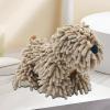 Tyinerc Fuzzy Ball Puppy Chenille Hand Towel view 3