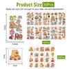 30 Cartoon Capybara Temporary Tattoo Stickers for Kids view 2