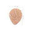 Beige Sponge Facial Cleansing Pad Set, Deep-Cleansing view 2