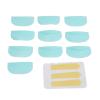Eyelash Perm Curlers, Silicone Lash Lift Pads and Cover Strips, High Stability for Salon Use (Blue Pads + Yellow Cover Strips) view 4