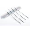 HZWMQDLF Acne Needles, 4-Piece Stainless Steel Pimple and Blackhead Remover Set view 2