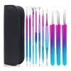 HZWMQDLF 10-Piece Acne Needle Tool Kit, Blackhead Remover, Israel view 1