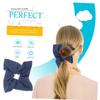 2-Pack Blue Retro Denim Fabric Hair Ties view 3